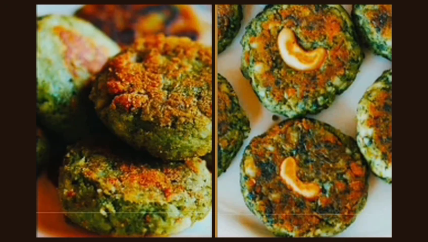 Hara Bhara Kabab, a vegetarian speciality shown in our food slideshow